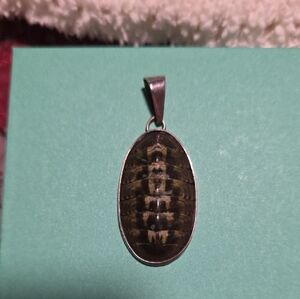 Sterling Silver 925 Fossil Pendant